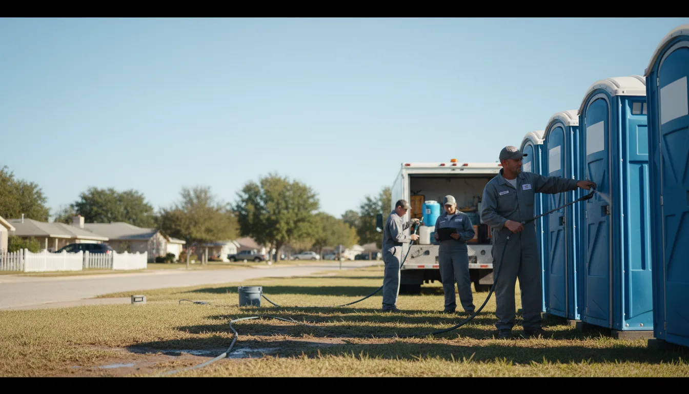 Long-Term Portable Toilet Rental in Driver, AR near me